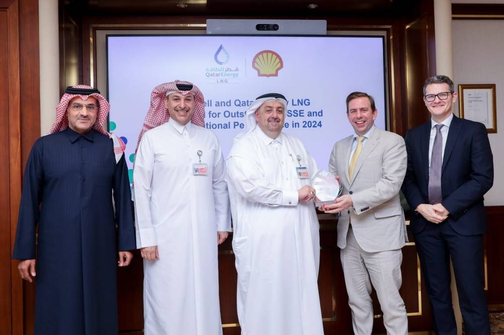 QatarEnergy LNG honoured by Shell for performance in 2024​info@gulf-times.com (Gulf Times)